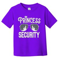 Princess Security Protection Birthday Party Matching Family Toddler T-Shirt