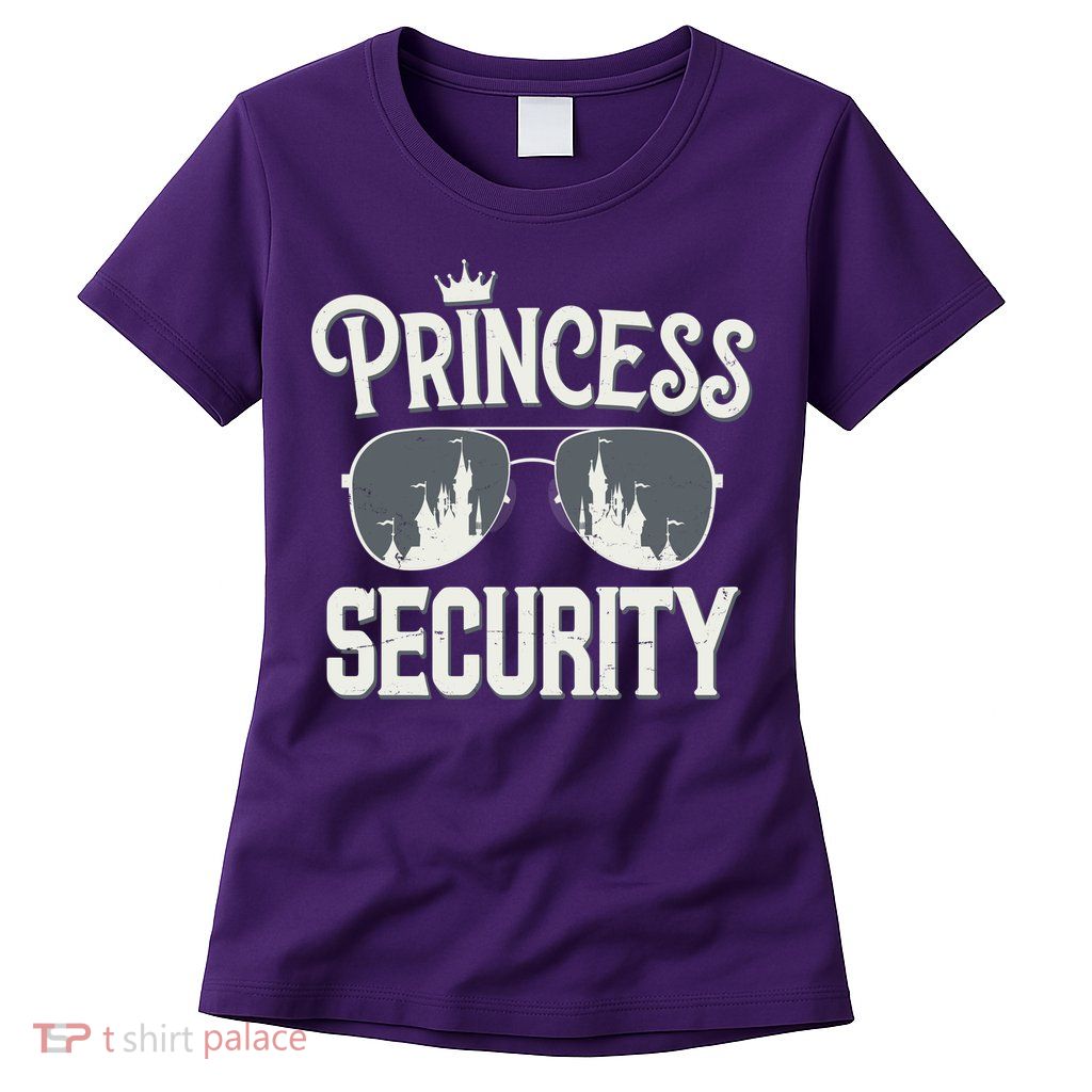 Princess Security Protection Birthday Party Matching Family Women's T-Shirt