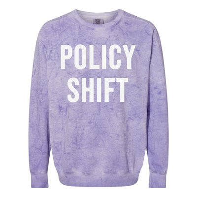 Policy Shift Colorblast Crewneck Sweatshirt