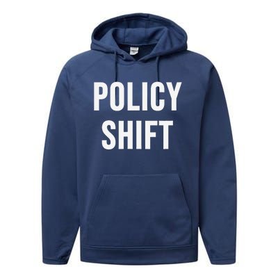 Policy Shift Performance Fleece Hoodie