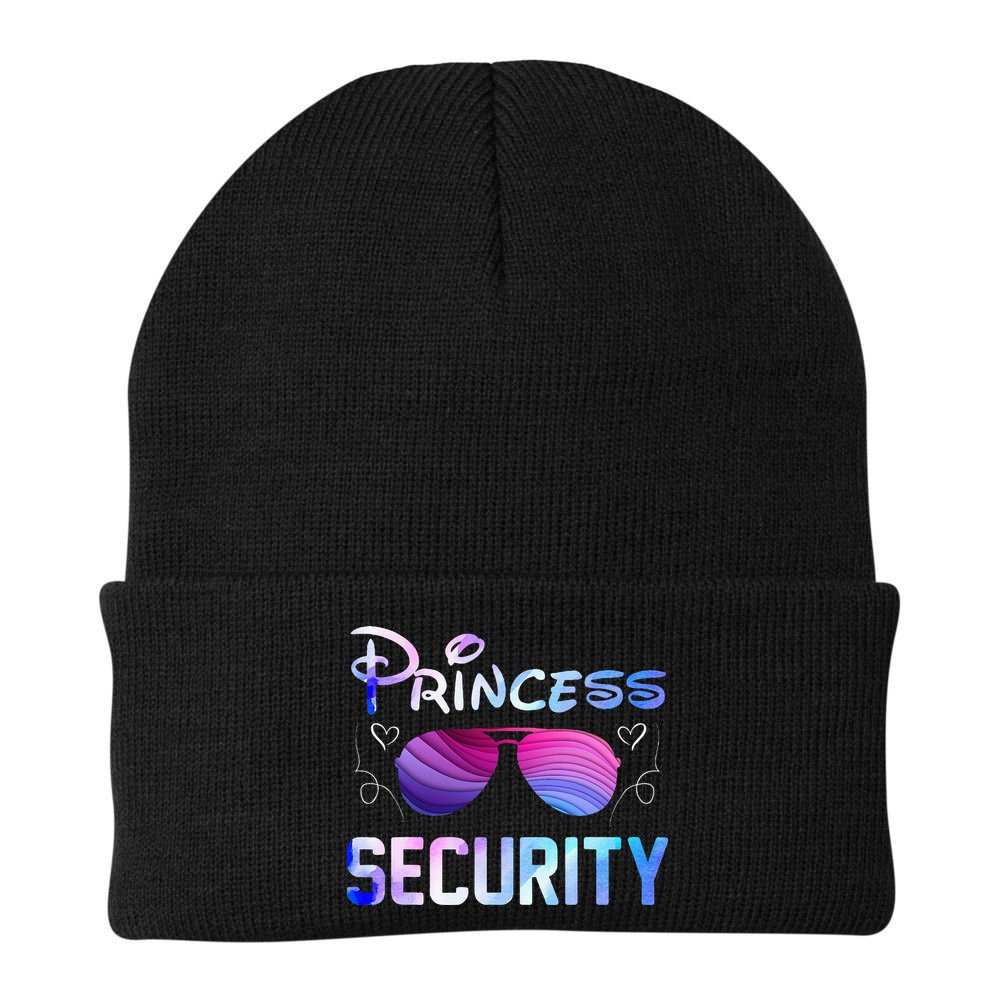 Princess Security Perfects Art For Dad or Boyfriend Beanie