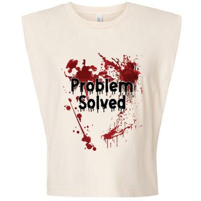 Problem Solved Garment-Dyed Women's Muscle Tee