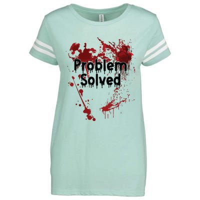 Problem Solved Enza Ladies Jersey Football T-Shirt