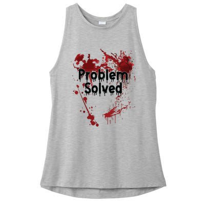 Problem Solved Ladies PosiCharge Tri-Blend Wicking Tank