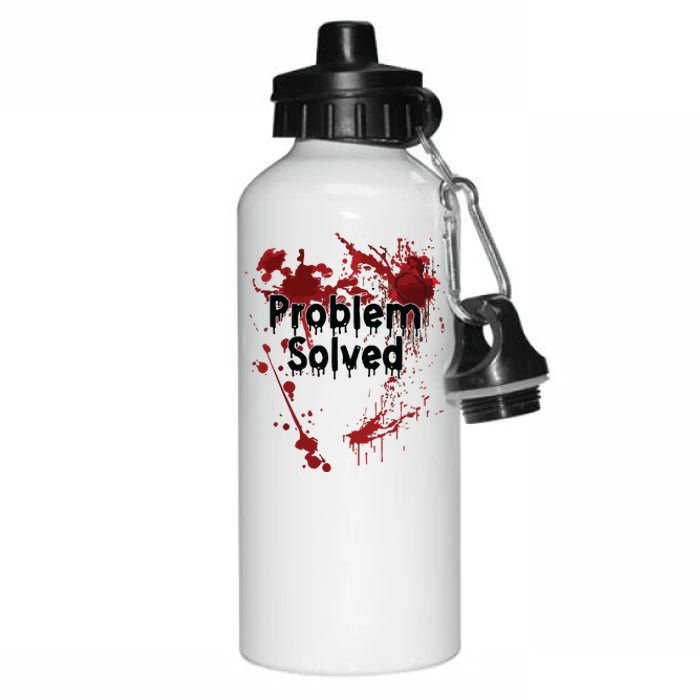 Problem Solved Aluminum Water Bottle