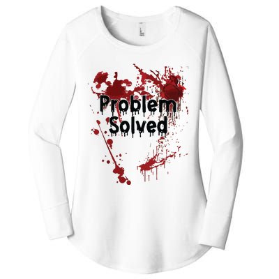 Problem Solved Women's Perfect Tri Tunic Long Sleeve Shirt