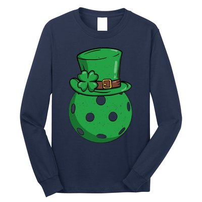 Pickleball St Patricks Day Lucky Pickleball Player Premium Long Sleeve Shirt