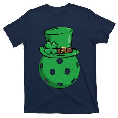 Pickleball St Patricks Day Lucky Pickleball Player Premium T-Shirt