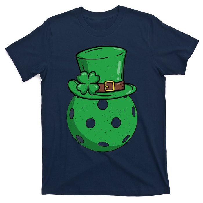 Pickleball St Patricks Day Lucky Pickleball Player Premium T-Shirt