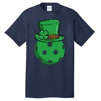 Pickleball St Patricks Day Lucky Pickleball Player Premium Tall T-Shirt