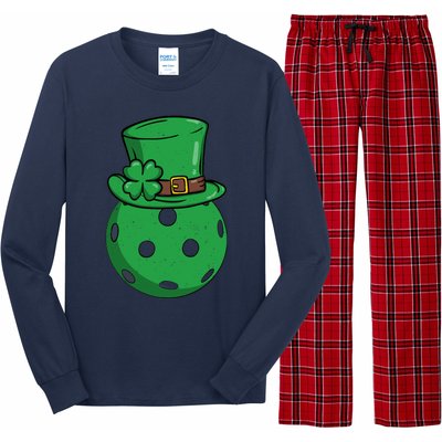 Pickleball St Patricks Day Lucky Pickleball Player Premium Long Sleeve Pajama Set