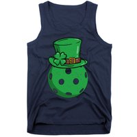 Pickleball St Patricks Day Lucky Pickleball Player Premium Tank Top