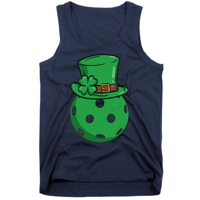 Pickleball St Patricks Day Lucky Pickleball Player Premium Tank Top