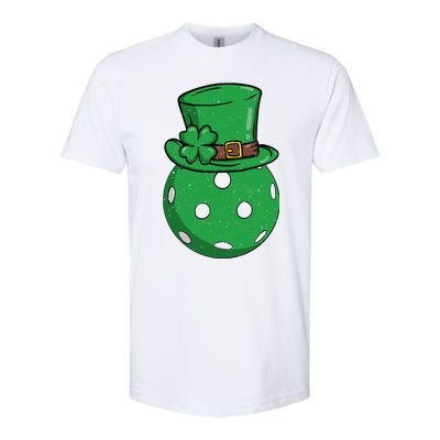 Pickleball St Patricks Day Lucky Pickleball Player Premium Softstyle CVC T-Shirt