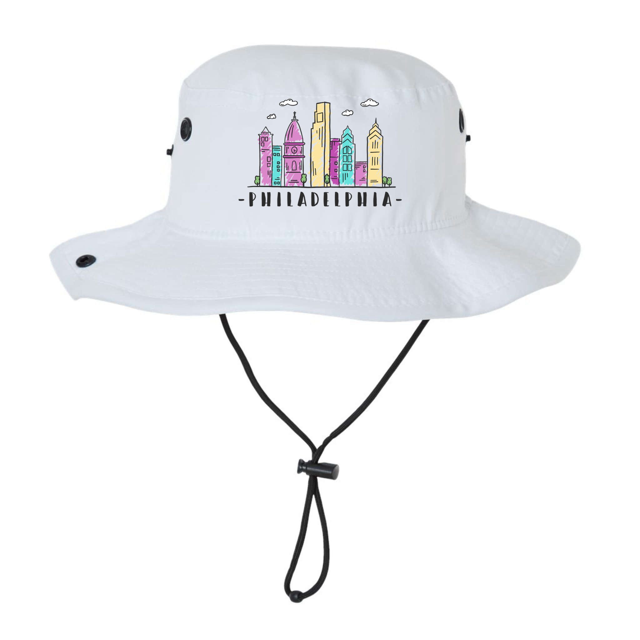 Philadelphia Skyline Pennsylvania Souvenir Gift Bucket Hat