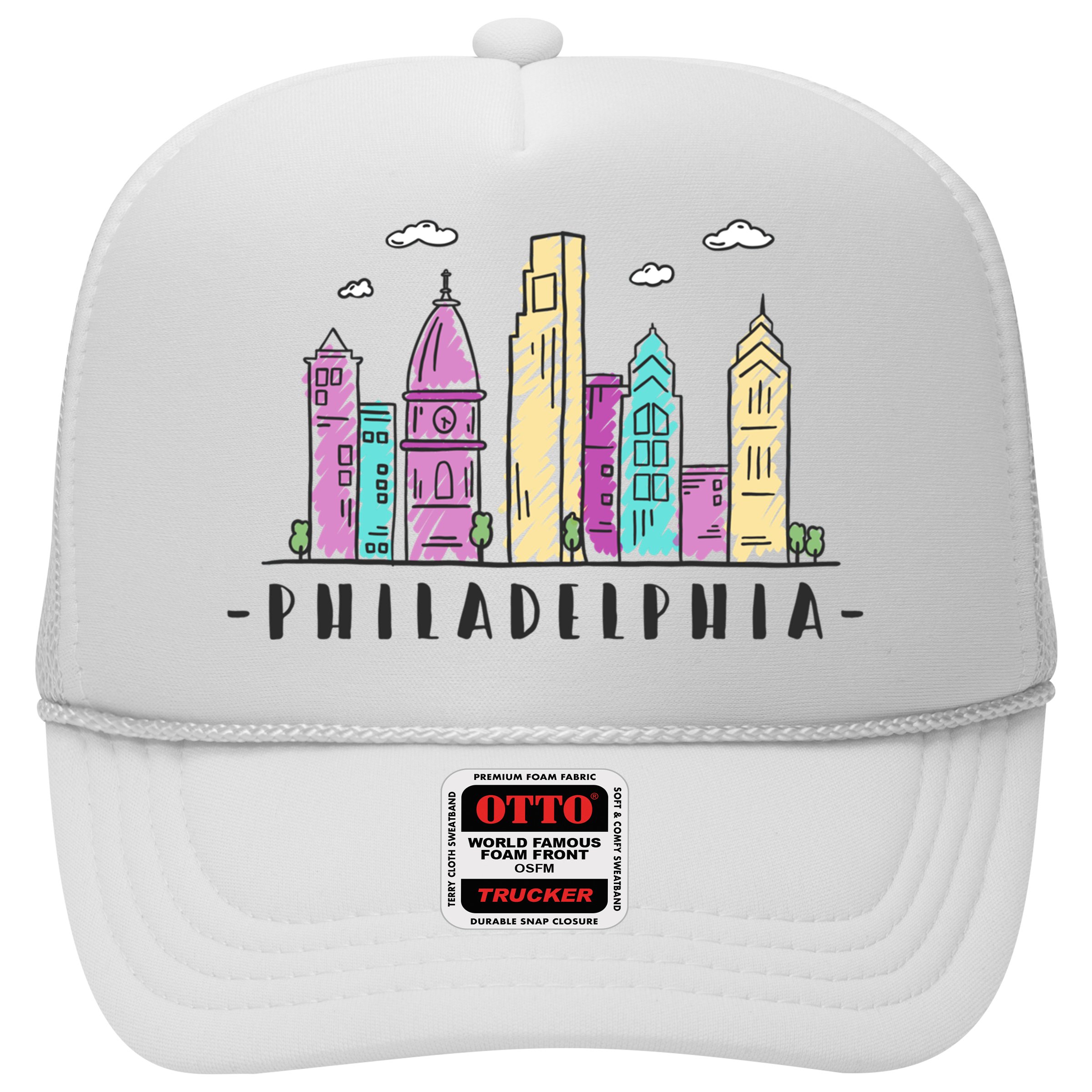 Philadelphia Skyline Pennsylvania Souvenir Gift Hat
