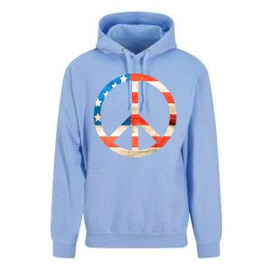 Peace Sign Peace Love America Give Peace A Chance Great Gift Unisex Surf Hoodie