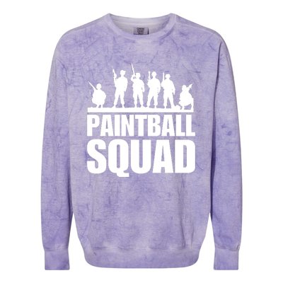 Paintball Squad Colorblast Crewneck Sweatshirt