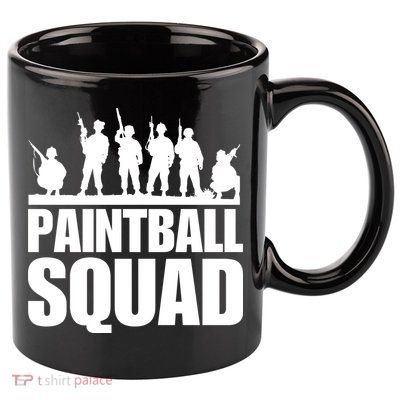 Paintball Squad 11oz C Handle Ceramic Mug