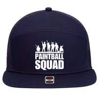 Paintball Squad 7 Panel Mesh Trucker Snapback Hat