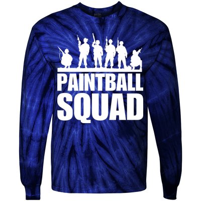Paintball Squad Tie-Dye Long Sleeve Shirt