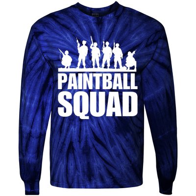 Paintball Squad Tie-Dye Long Sleeve Shirt