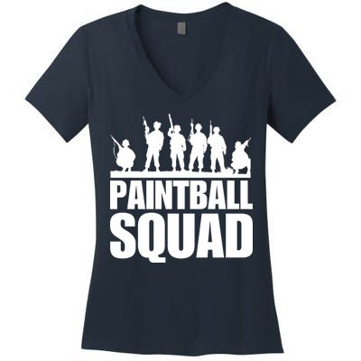 Paintball Squad Women's V-Neck T-Shirt