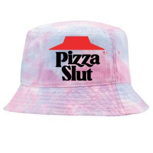 Pizza Slut Pizza Lover Tie-Dyed Bucket Hat