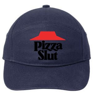 Pizza Slut Pizza Lover 7-Panel Snapback Hat