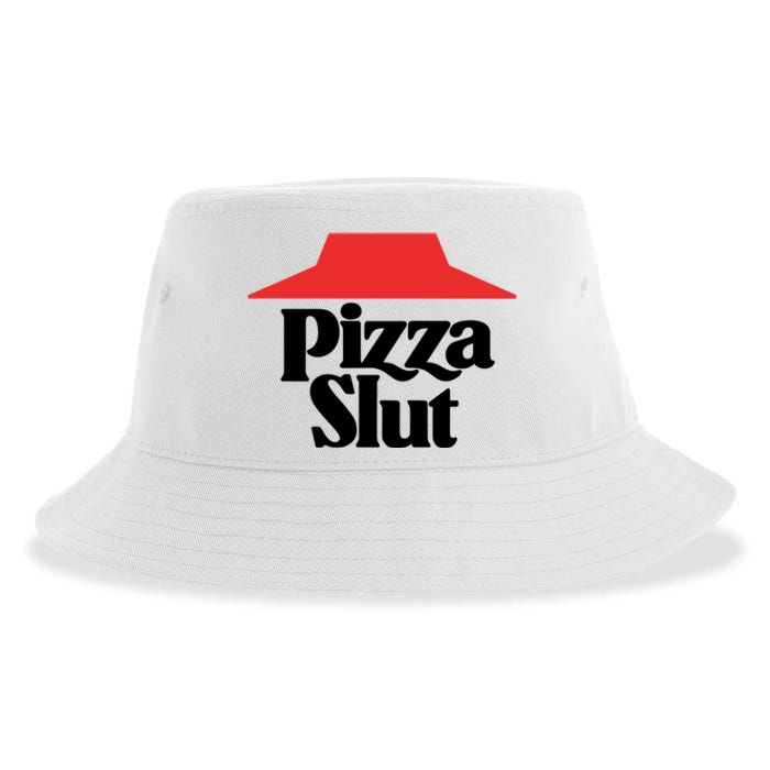 Pizza Slut Pizza Lover Sustainable Bucket Hat