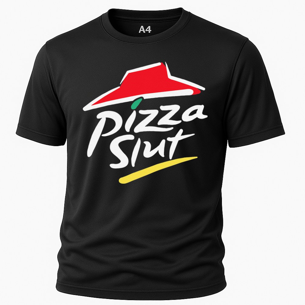 Pizza Slut Pepperoni Cheese Slice Cooling Performance Crew T-Shirt