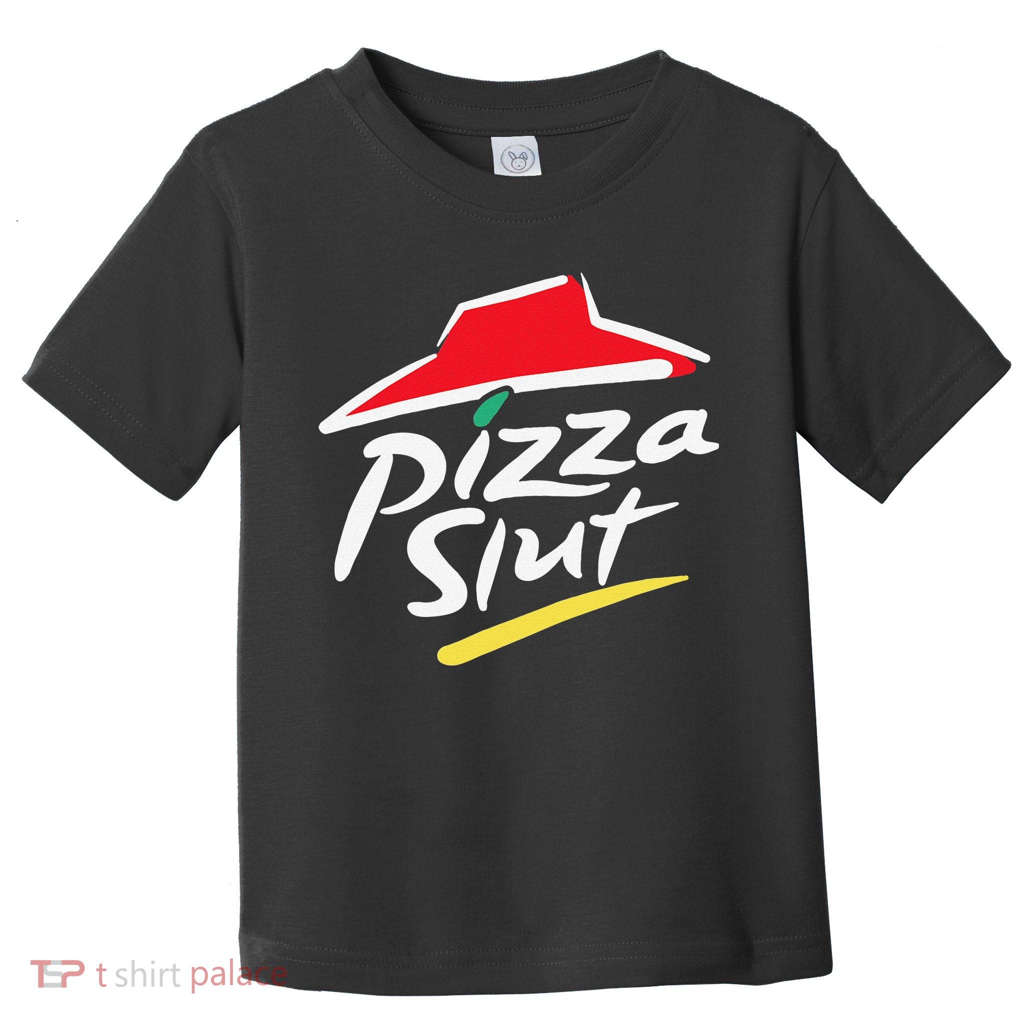 Pizza Slut Pepperoni Cheese Slice Toddler T-Shirt