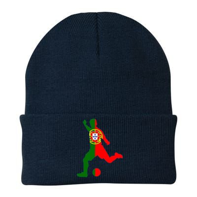 Portugal Soccer Player Portuguese Flag Football Knit Cap Winter Beanie