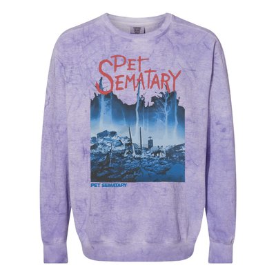 Pet Sematary Colorblast Crewneck Sweatshirt