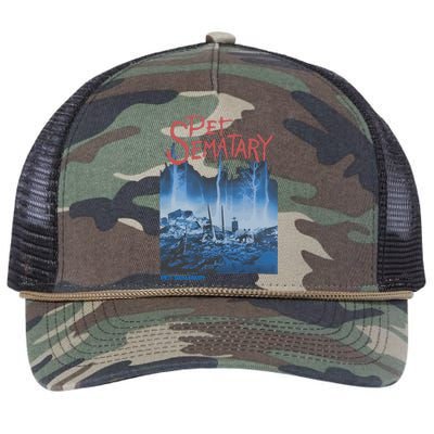 Pet Sematary Retro Rope Trucker Hat Cap