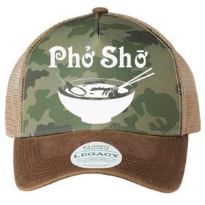 Pho Sho Present Foodie Soup Vietnamese Viet Asian Food Bow Legacy Tie Dye Trucker Hat