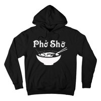 Pho Sho Present Foodie Soup Vietnamese Viet Asian Food Bow Hoodie