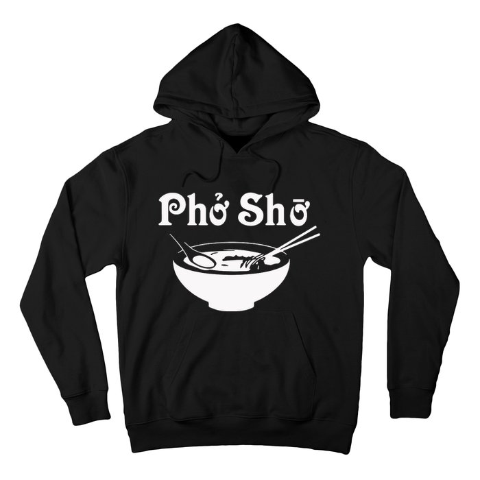 Pho Sho Present Foodie Soup Vietnamese Viet Asian Food Bow Hoodie