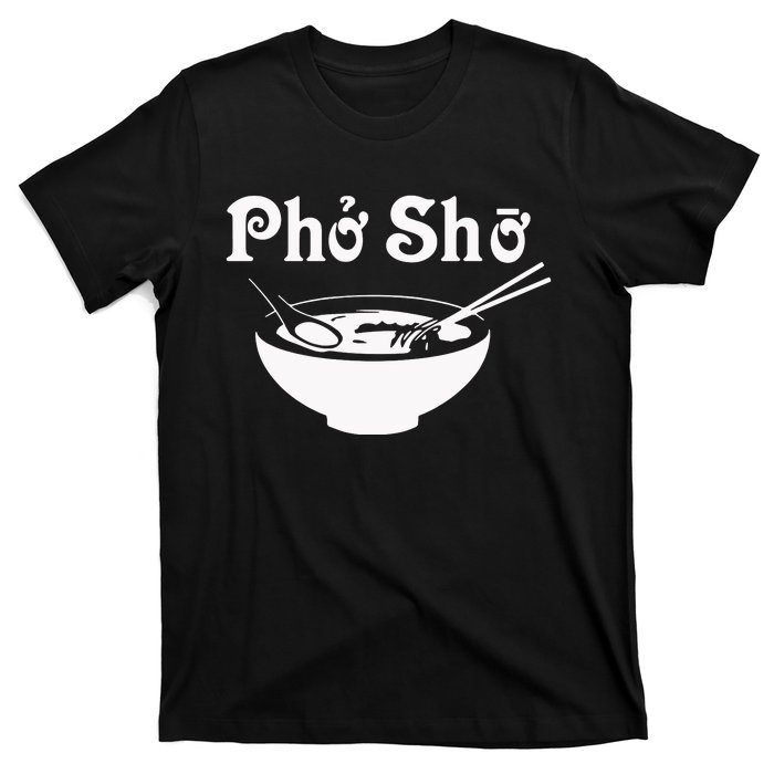 Pho Sho Present Foodie Soup Vietnamese Viet Asian Food Bow T-Shirt