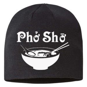 Pho Sho Present Foodie Soup Vietnamese Viet Asian Food Bow Sustainable Beanie