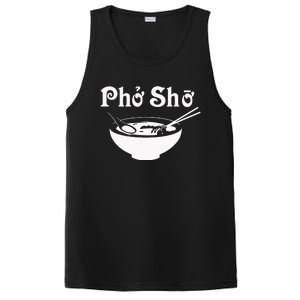 Pho Sho Present Foodie Soup Vietnamese Viet Asian Food Bow PosiCharge Competitor Tank