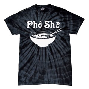 Pho Sho Present Foodie Soup Vietnamese Viet Asian Food Bow Tie-Dye T-Shirt