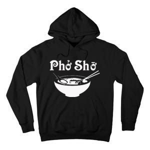 Pho Sho Present Foodie Soup Vietnamese Viet Asian Food Bow Tall Hoodie