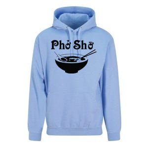 Pho Sho Present Foodie Soup Vietnamese Viet Asian Food Bow Unisex Surf Hoodie