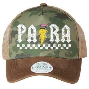 Para Squad Paraprofessional Para Teacher Legacy Tie Dye Trucker Hat