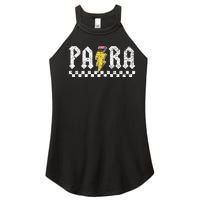 Para Squad Paraprofessional Para Teacher Women's Perfect Tri Rocker Tank