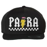 Para Squad Paraprofessional Para Teacher Wool Snapback Cap