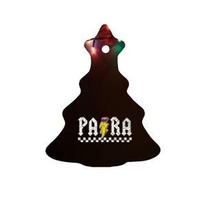 Para Squad Paraprofessional Para Teacher Ceramic Tree Ornament