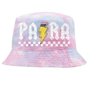 Para Squad Paraprofessional Para Teacher Tie-Dyed Bucket Hat