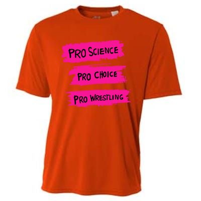 Pro Science Pro Choice Pro Wrestling Cooling Performance Crew T-Shirt